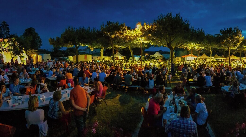 Night Market with music, good local produce to buy and great wine. Summer only. #Festival