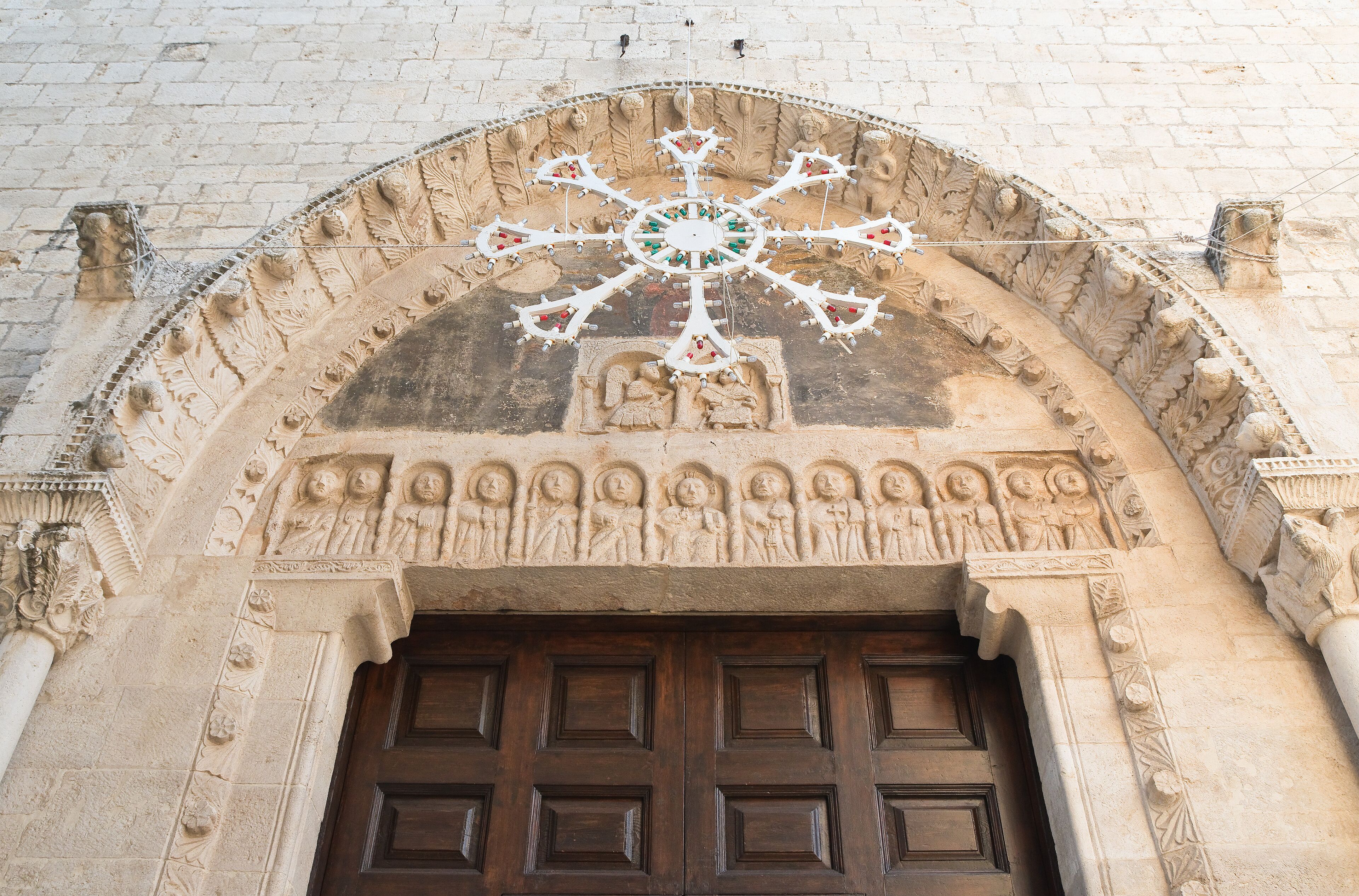Mother church of St. Nicola. Rutigliano. Puglia. Italy. 