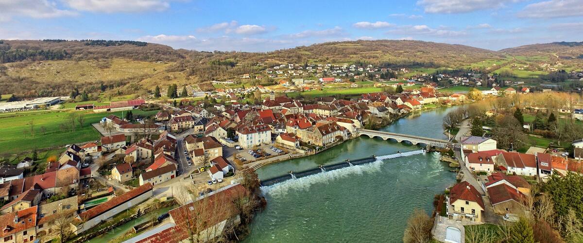 Vue générale de la ville