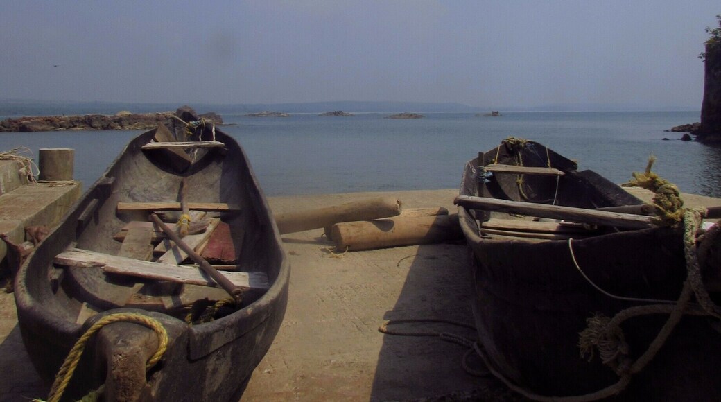 This sea fort is a popular tourist destination built by Maharaja Chatrapati Shivaji between 1664-67
A view from the fort's jetty