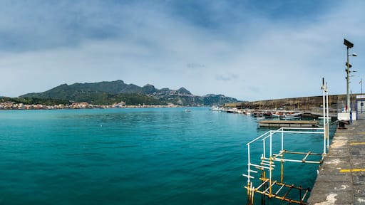 Bucht von Giardini-Naxos, Sizilien, Italien