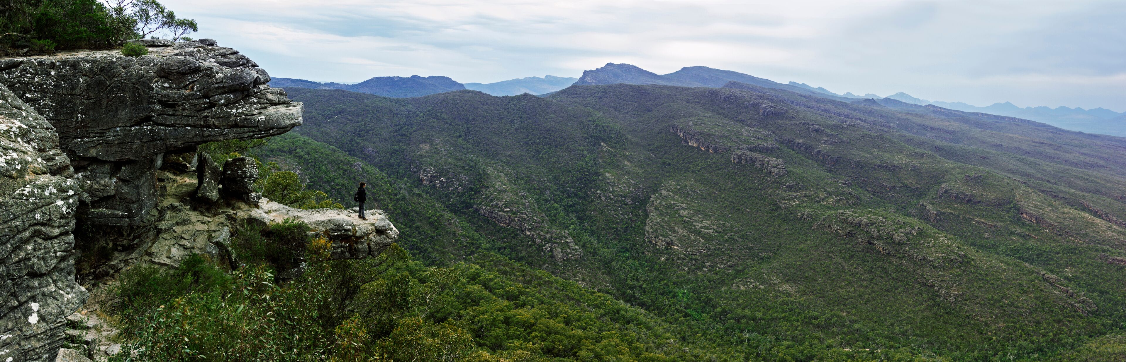 Panorama of Grampians National Park