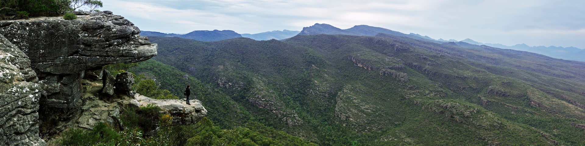 Panorama of Grampians National Park
