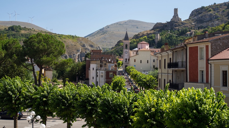 Stadtpanorama Pescina