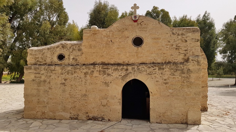 Small Church spotted travelling to Limassol.