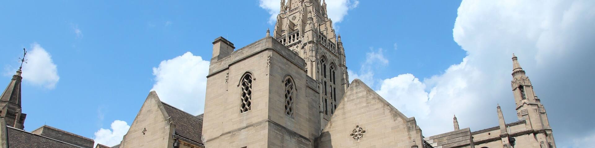 Pittsburgh, Pennsylvania - city in the United States. East Liberty Presbyterian Church (Cathedral of Hope).; Shutterstock ID 247577005