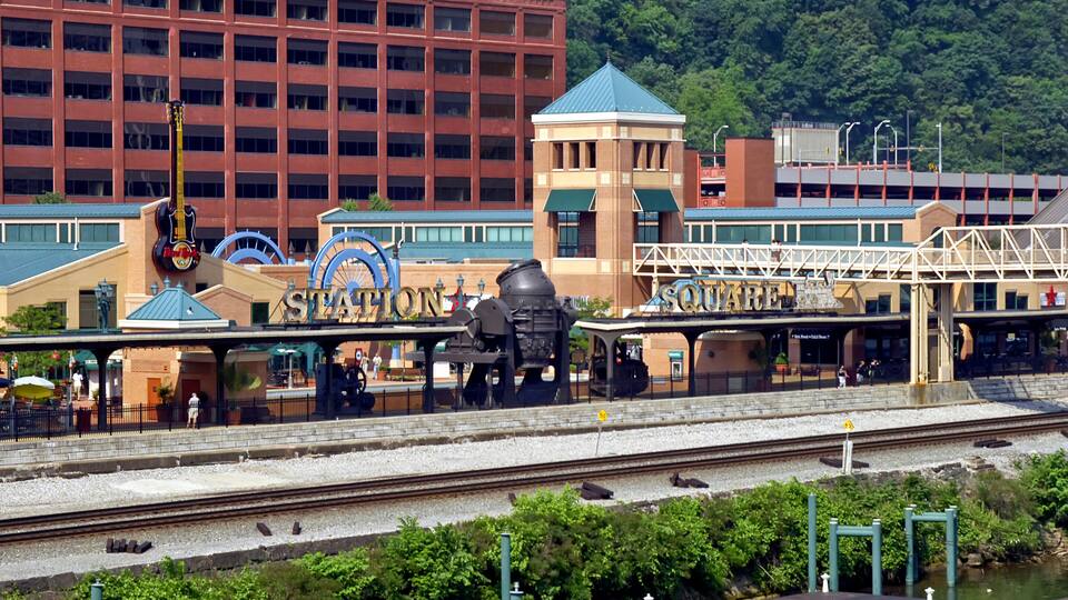 Bessemer Court in the Station Square Plaza in Pittsburgh Pennsylvania PA