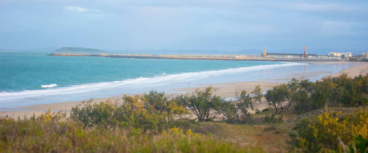 Lambert Beach Lookout at Slade Point Mackay QLD Australia on Saturday 6 June 2020