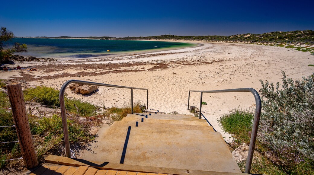 Stairs to the beach in Elliston, SA, Australia