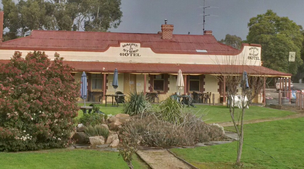 Historic town of Mintaro including this lovely old pub