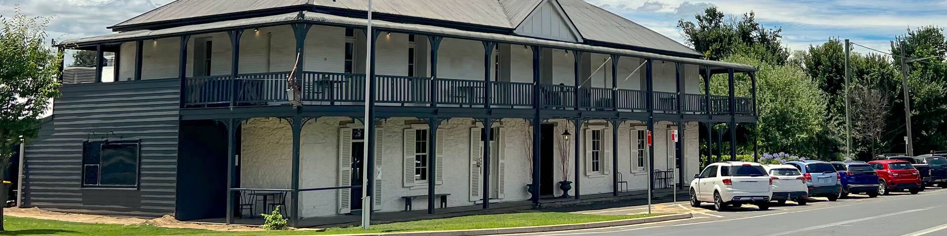 Main Street of Jugiong, New South Wales., Australia