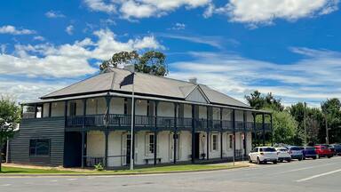 Main Street of Jugiong, New South Wales., Australia