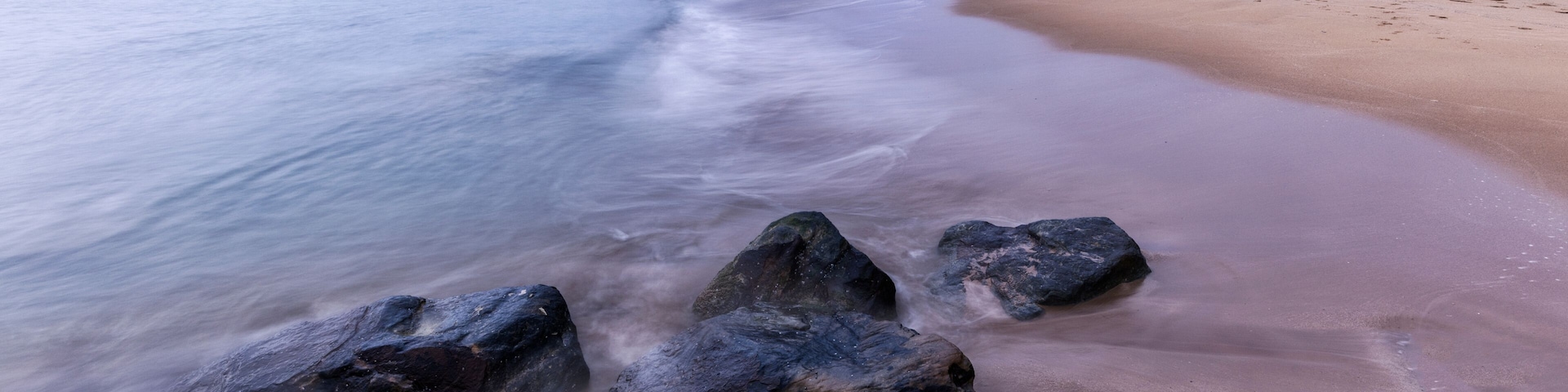 Umina Beach from the rocks at Ettalong