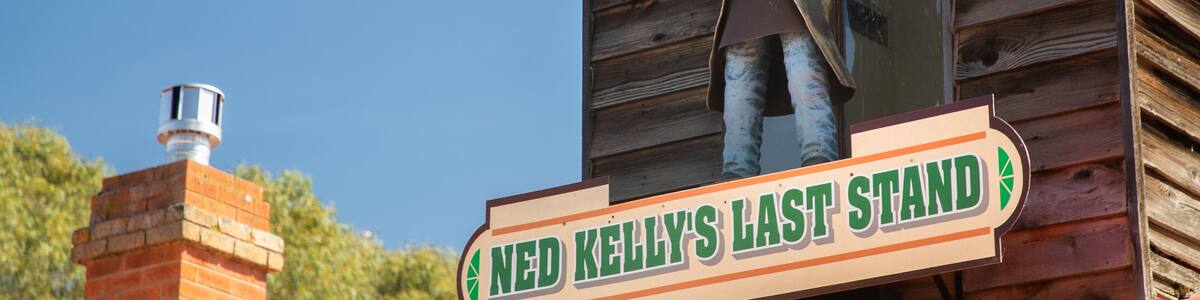 Glenrowan featuring signage