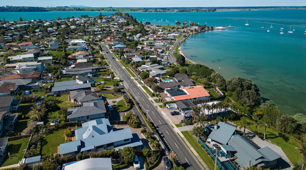 Coastal neighborhood of Omokoroa, New Zealand