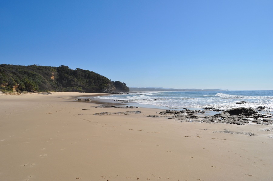 beach and sea, South Valla Beach, Valla Beach, New South Wales, Australia