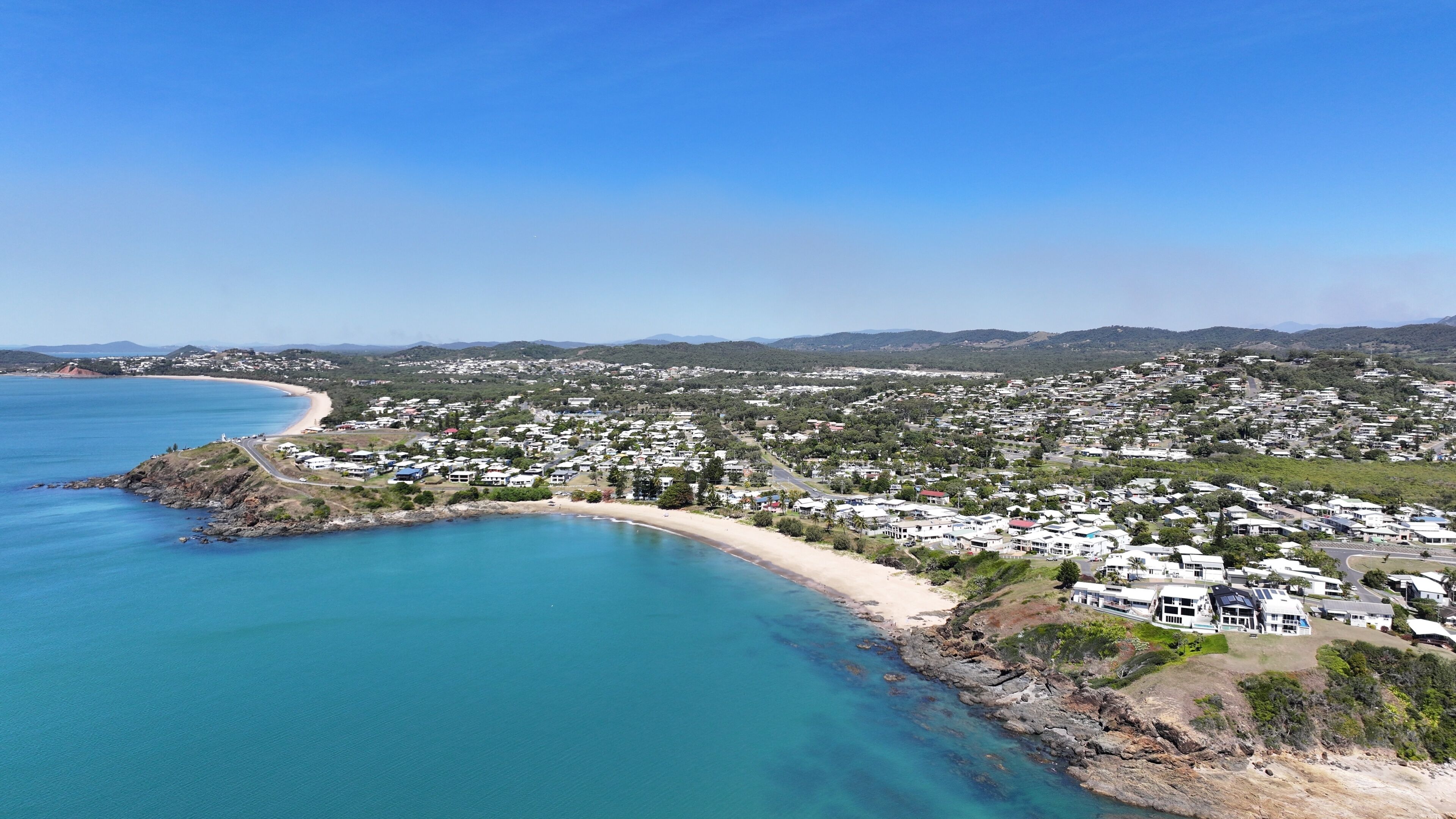 Aerial photo of Yeppoon Queensland, Australia