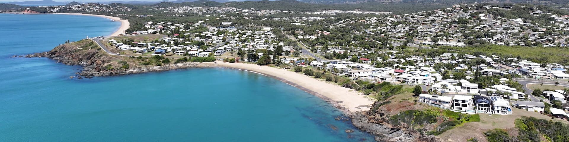 Aerial photo of Yeppoon Queensland, Australia