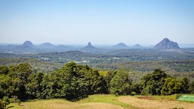 Glass House Mountains from Mary Cairncross Lookout Maleny Queensland Australia