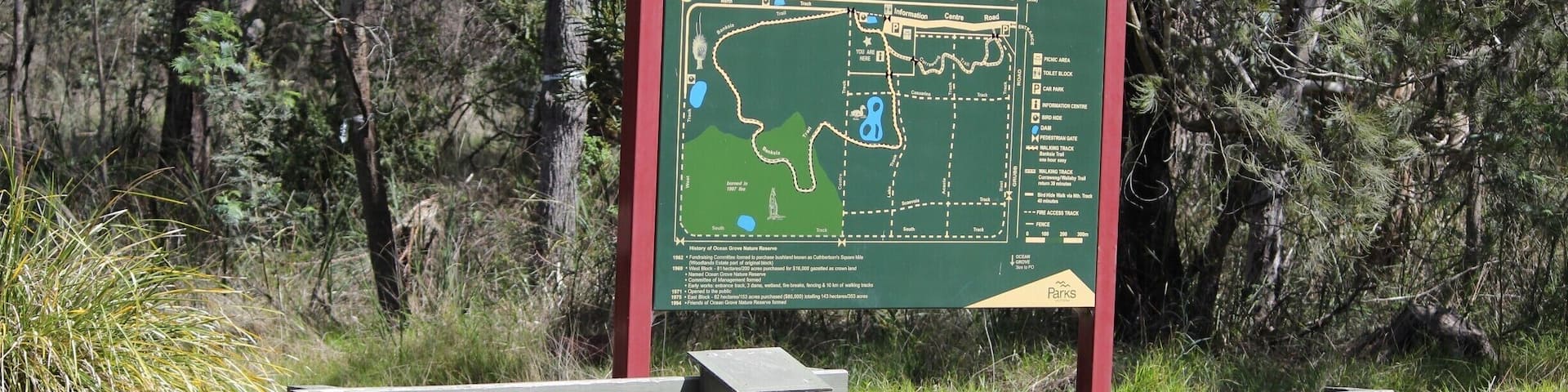 Ocean Grove nature reserve is one of the original areas of native bushland on the Bellarine Peninsula. You get a lot of interesting wildlife here including swamp wallabies. It's close to public transport. #localgem