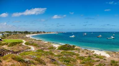 Lancelin has beautiful hard white beaches, huge white sand dunes and has a lucrative crayfishing industry. Its appeal lies in its holiday ambience.
