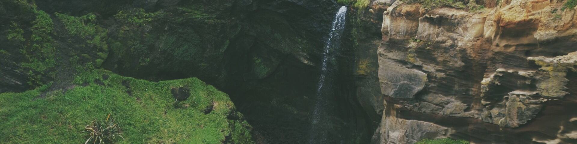 Amazing black sand beach at Karioitahi