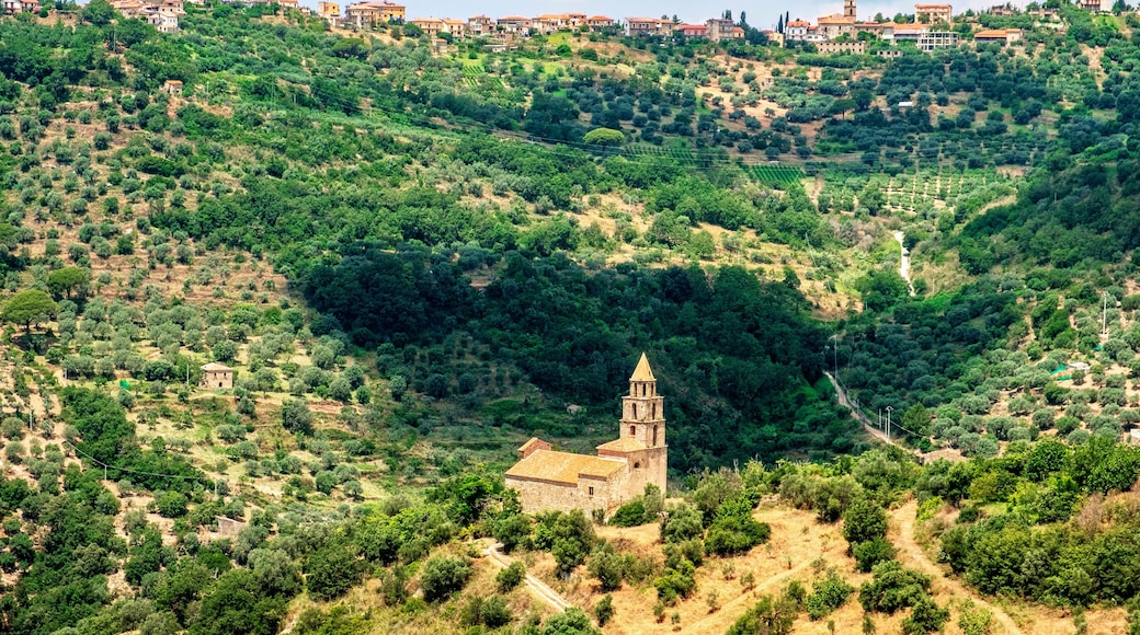 National park Cilento village church