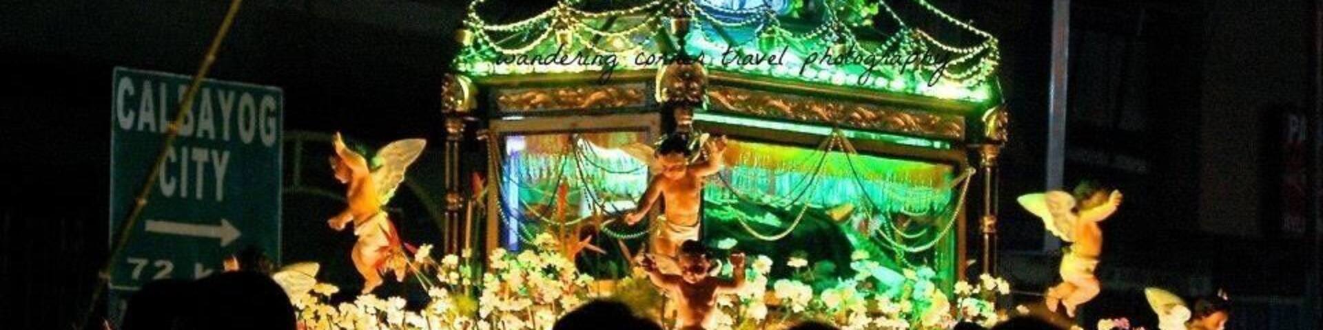 The annual procession during black friday, this one carries the dead body of Jesus, called the "Santo Entiero"