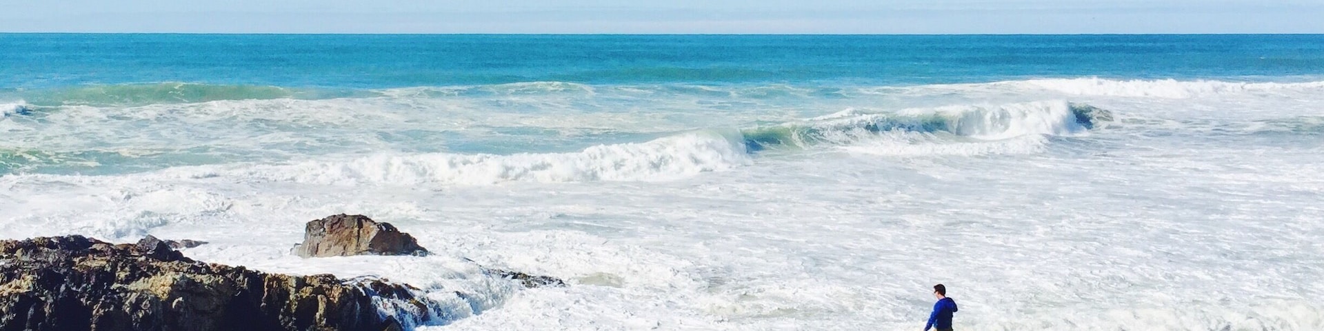 It's good to be reminded sometimes how small we are compared to nature. This was the day after a cyclone had passed the area, and the swell of the ocean was unbelievable. #LifeAtExpedia