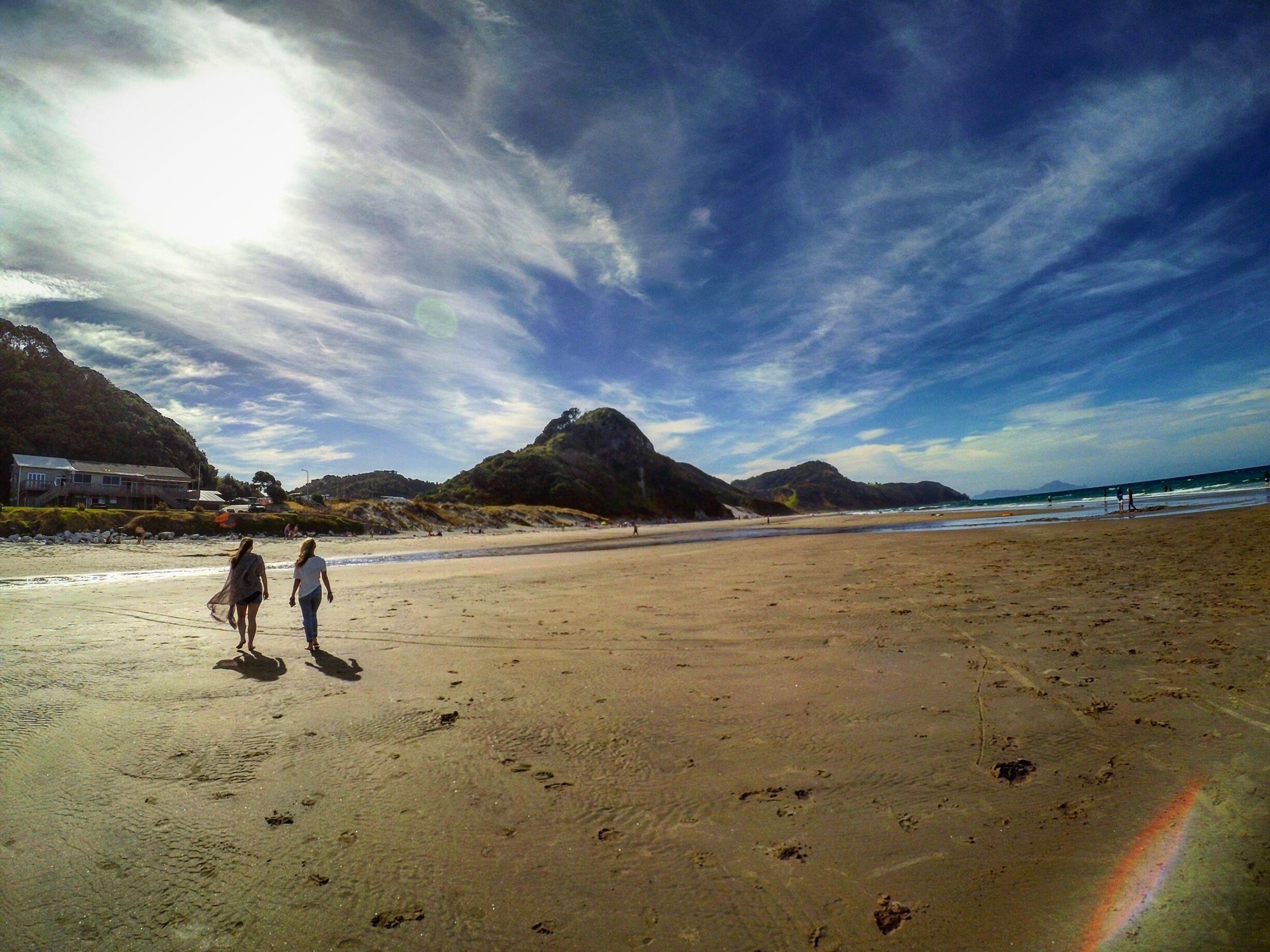 Mangawhai beach, New Zealand.