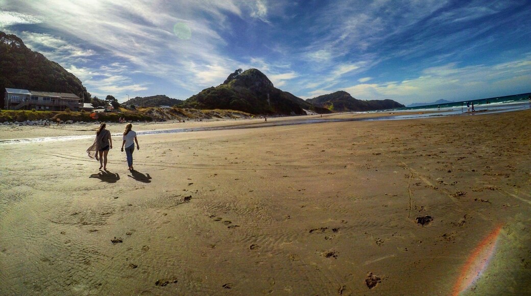 Mangawhai beach, New Zealand.