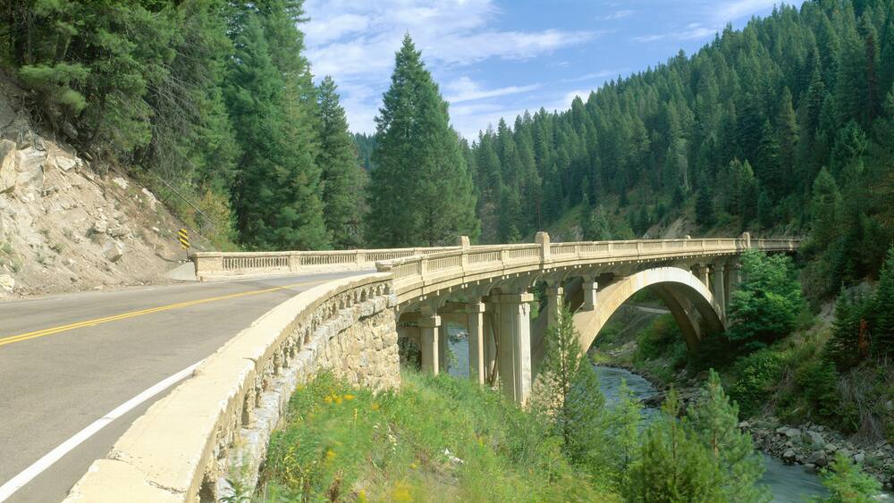 Rainbow Bridge, Highway 55, Payette River, Smith Ferry, Idaho