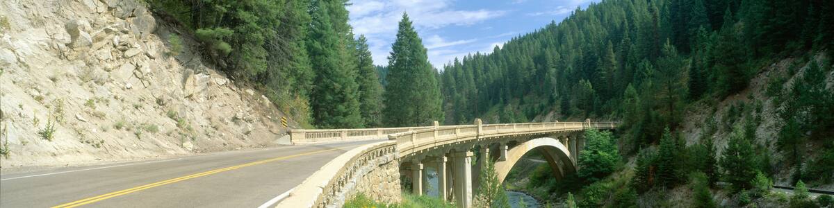 Rainbow Bridge, Highway 55, Payette River, Smith Ferry, Idaho