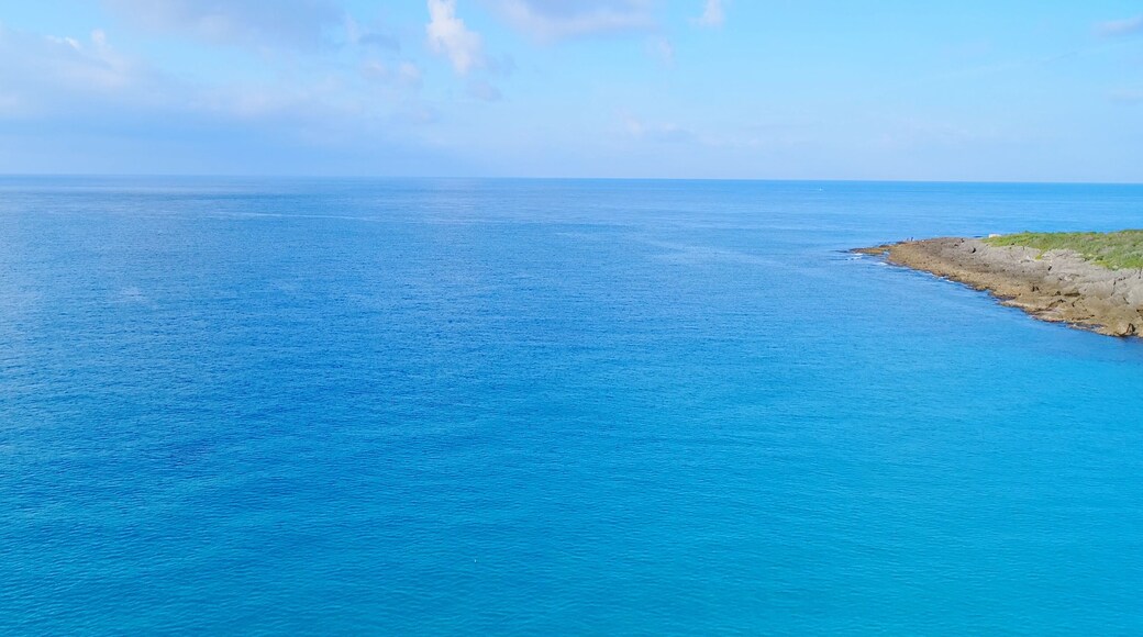 aerial shot baisha scenery