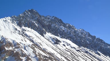 Hot springs of Valle Colina in the Cajon del Maipo, Cordillera de los Andes in Santiago, Chile