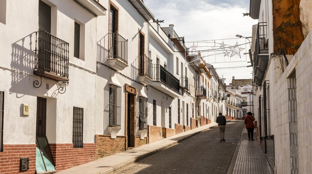 La Puebla de los Infantes, Spain, a town in the Northern mountain range of the province of Sevilla in Andalucia