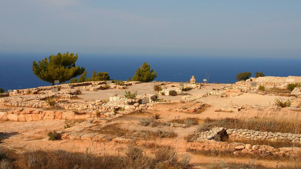 Ruine de Vouni, chypre