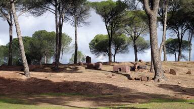 Roman necropolis of La Dehesa in Minas de Riotinto. (Huelva, Spain)