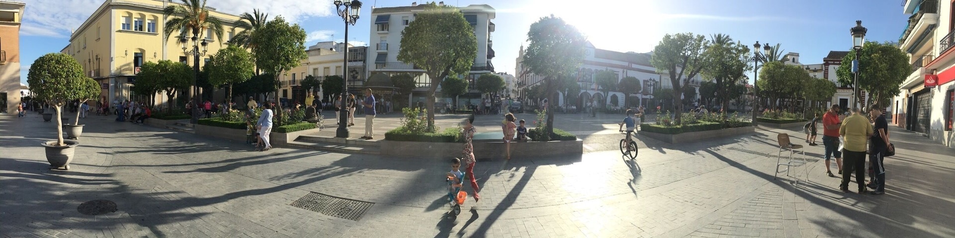 This beautiful town of Lebrija is traditional and completely secluded from tourist life, it's an incredible place to be