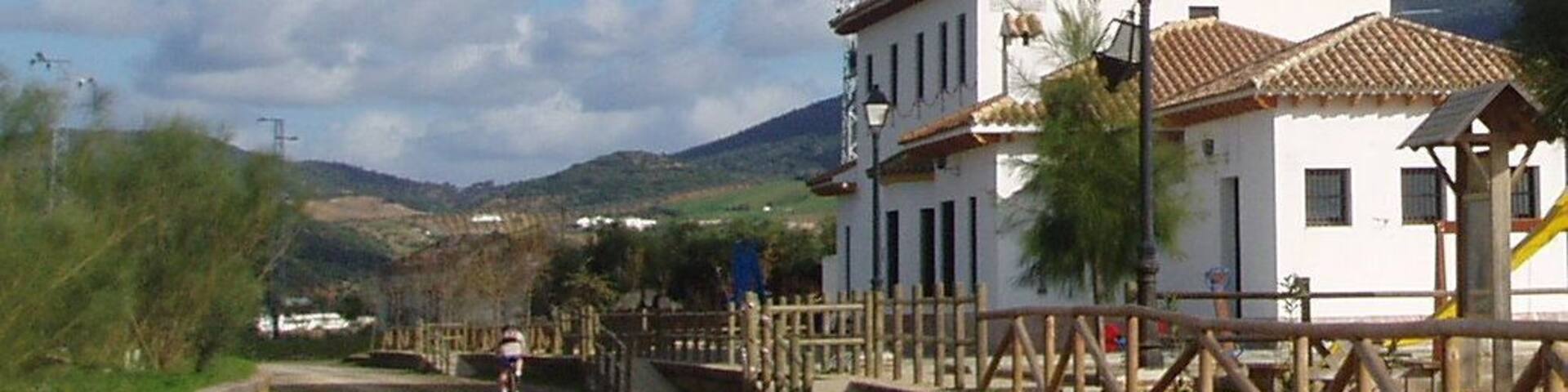 Estación de Puerto Serrano de la Vía Verde entre Puerto Serrano y Olvera. Aunque realmente es término municipal de El Coronil