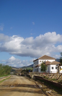 Estación de Puerto Serrano de la Vía Verde entre Puerto Serrano y Olvera. Aunque realmente es término municipal de El Coronil