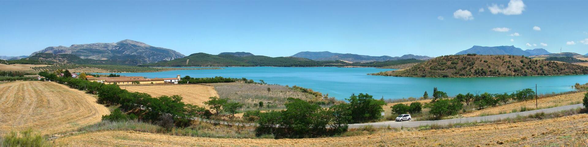 Parque Guadalteba, Andalucía, España.