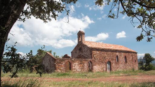 abandoned church or chaple