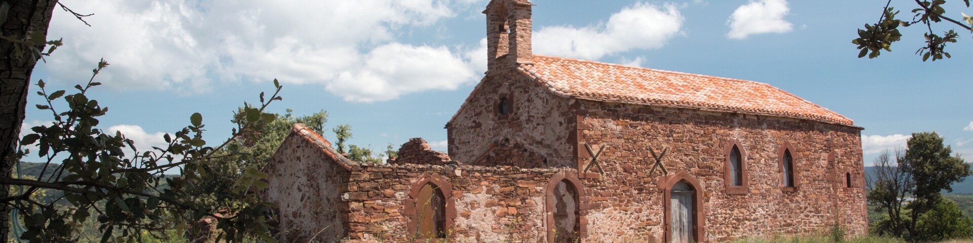 abandoned church or chaple