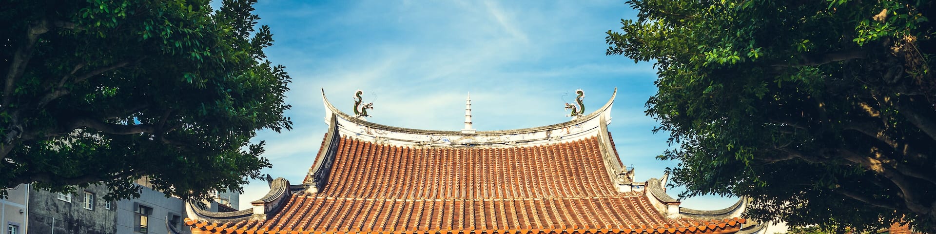 lukang longshan temple in lukang township, changhua county, taiwan