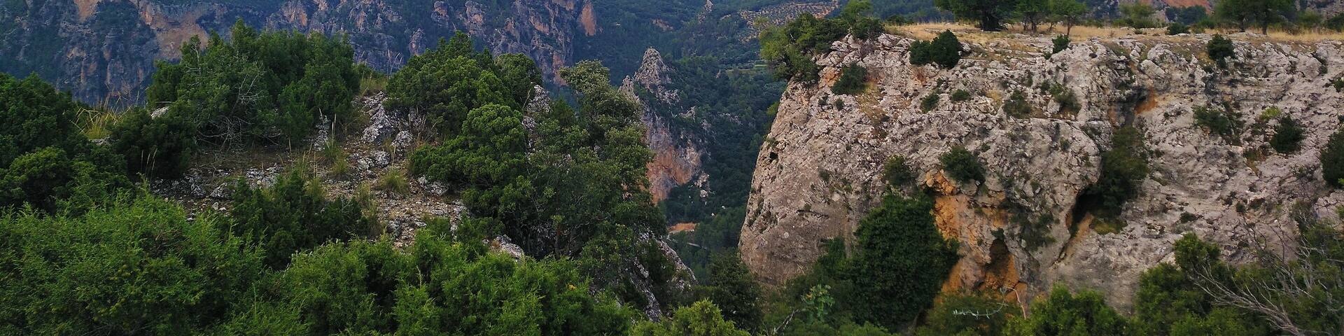 La Sierra del Segura entre las provincias de Albacete y Jaén.