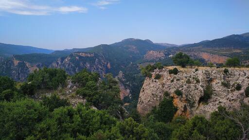 La Sierra del Segura entre las provincias de Albacete y Jaén.