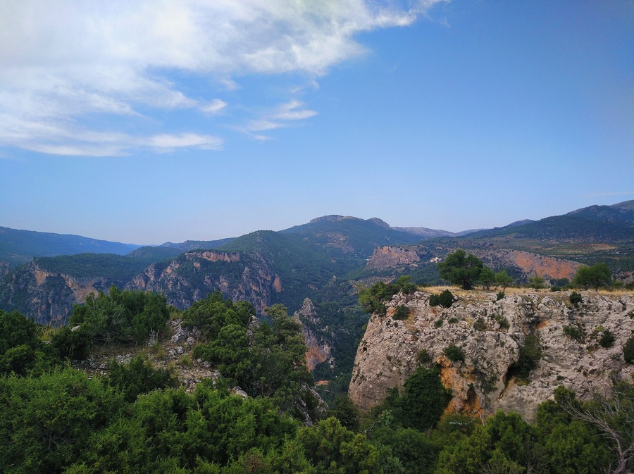 La Sierra del Segura entre las provincias de Albacete y Jaén.