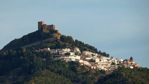 Vista de Segura de la Sierra, Jaén, Espana.