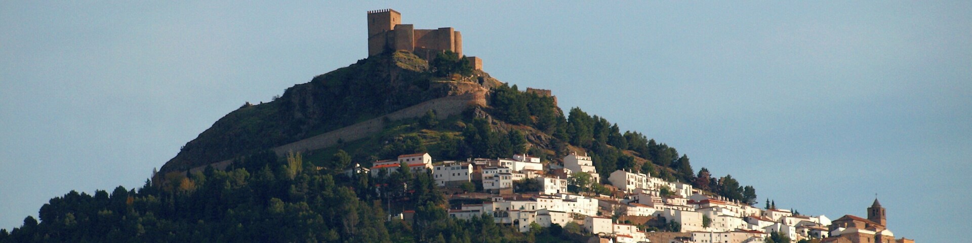 Vista de Segura de la Sierra, Jaén, Espana.